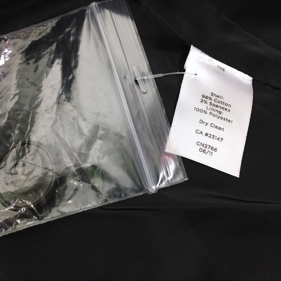 TALBOTS Jacket Blazer Velvet Kate Fit Black Velour Romantically Curvy Size 8 NWT - Picture 8 of 11